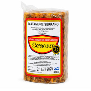 MATAMBRE DE CARNE SERRANO