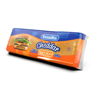 CHEDDAR TONADITA X 160 FETAS