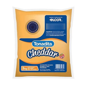 CHEDDAR TONADITA X 3 KG