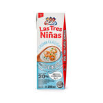 CREMA COCINAR 20% 6X200GR LAS TRES NIÑAS