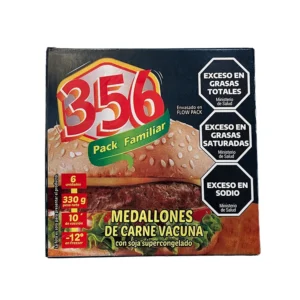 HAMBURGUESAS X 6 X 12   356