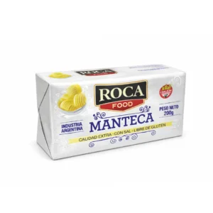 MANTECA ROCA FOOD X 200 GR